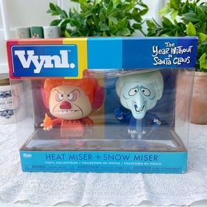 Funko VYNL: The Year Without a Santa Claus - WB-2 Pack-Heat Miser Snow Miser